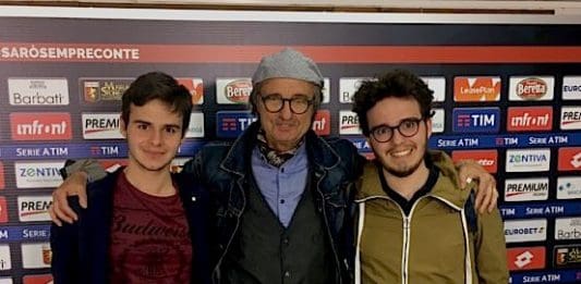 La redazione di BuonCalcioaTutti, sempre presente a tutte le partite di stagione del Genoa