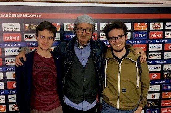 La redazione di BuonCalcioaTutti, sempre presente a tutte le partite di stagione del Genoa