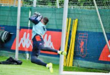 Genoa, giornata di scarico e lavoro in palestra. In campo solo i portieri