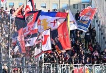 Cagliari-Genoa | Attesa decisione del CASMS sul divieto o meno di trasferta ai residenti in Liguria