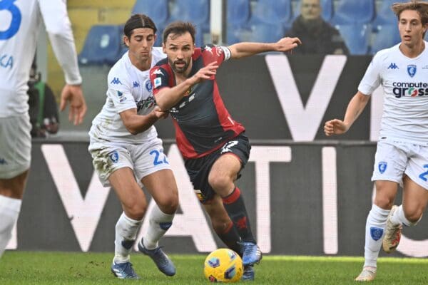 Genoa-Empoli 1-1, non bastano il secondo missile di Malinovskyi