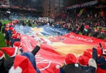 Genoa-Atalanta | ACG, giro di campo coi bambini per gli auguri di Natale