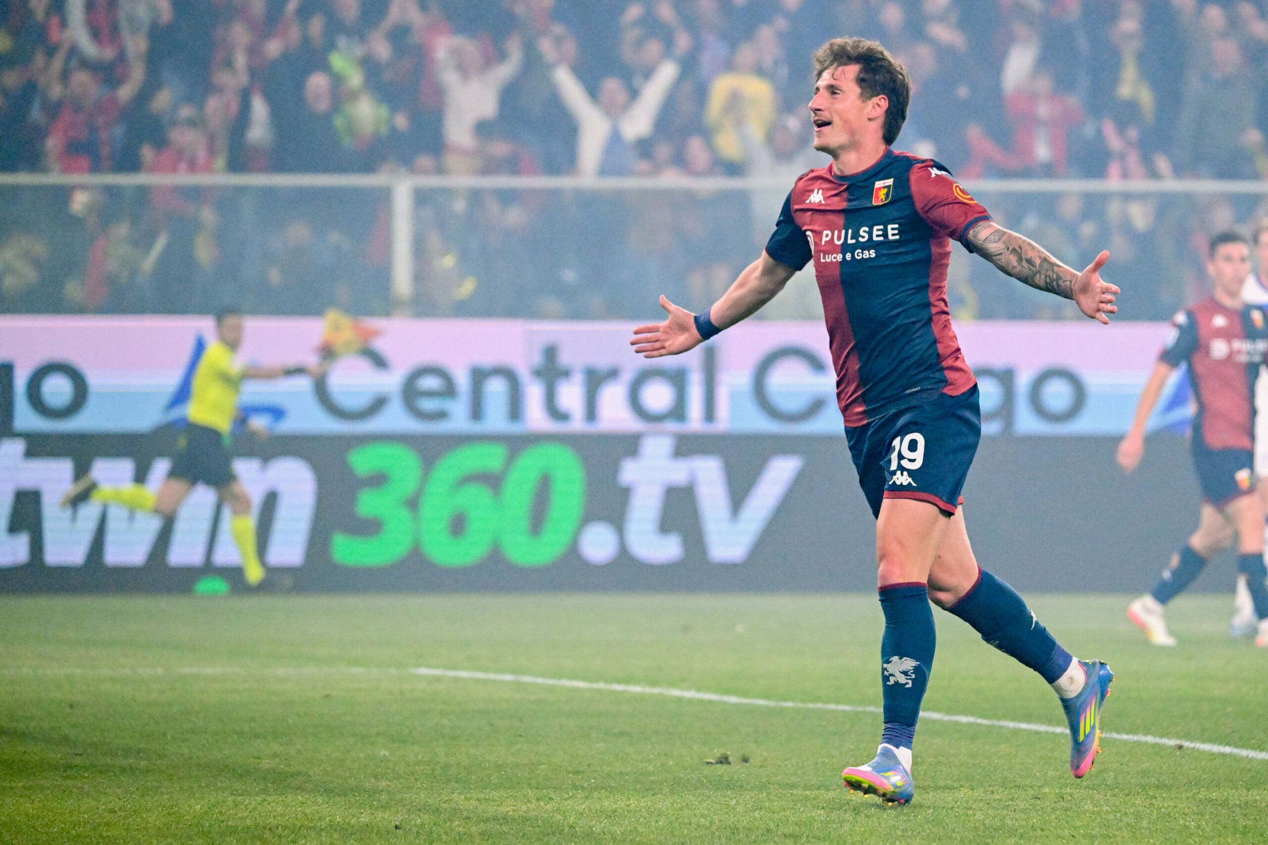 genoa atalanta pinamonti