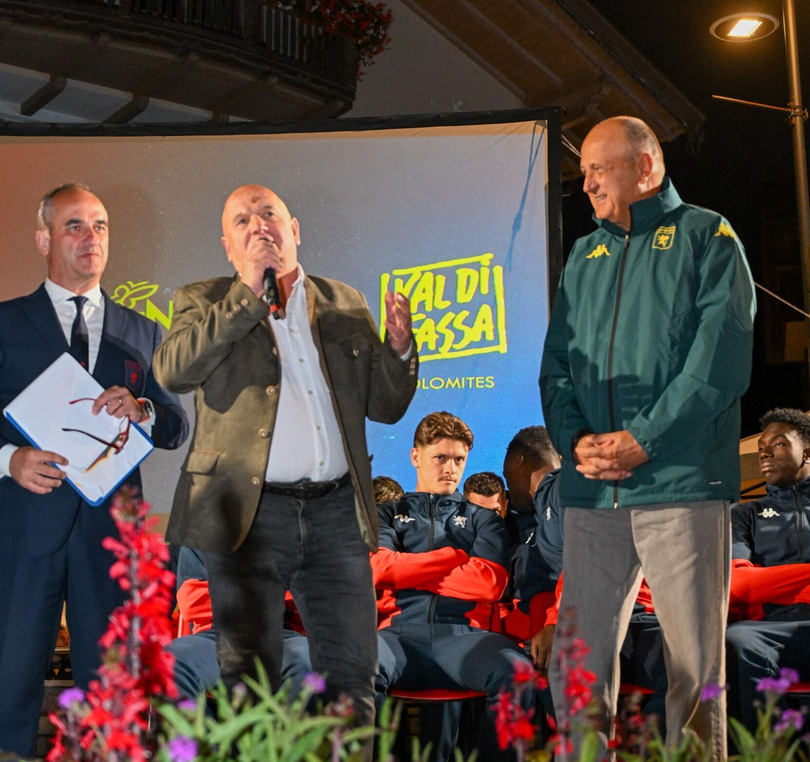 festa piazza Moena Genoa Sucu