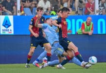 Genoa, Masini e Frendrup al top in Europa per pressing e campo coperto