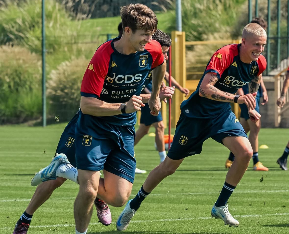 allenamento Genoa