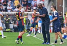 Genoa-Lecce | Vieira: “Pareggio meritato, ma dobbiamo fare meglio”
