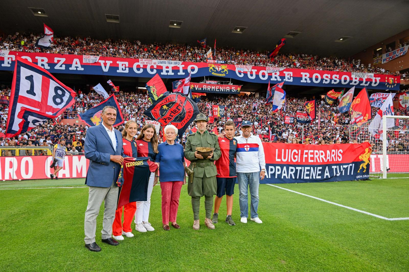 genoa Luigi Ferraris commemorazione