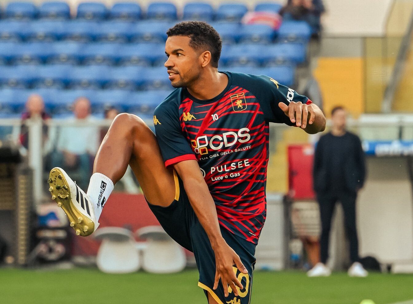 riscaldamento Genoa Messias