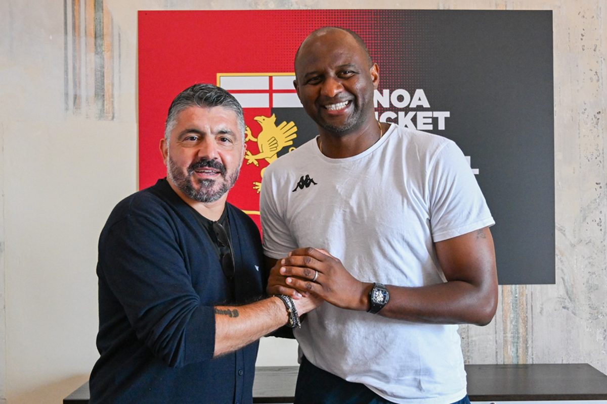 Genoa Vieira Bonucci Gattuso Riccio Ottolini