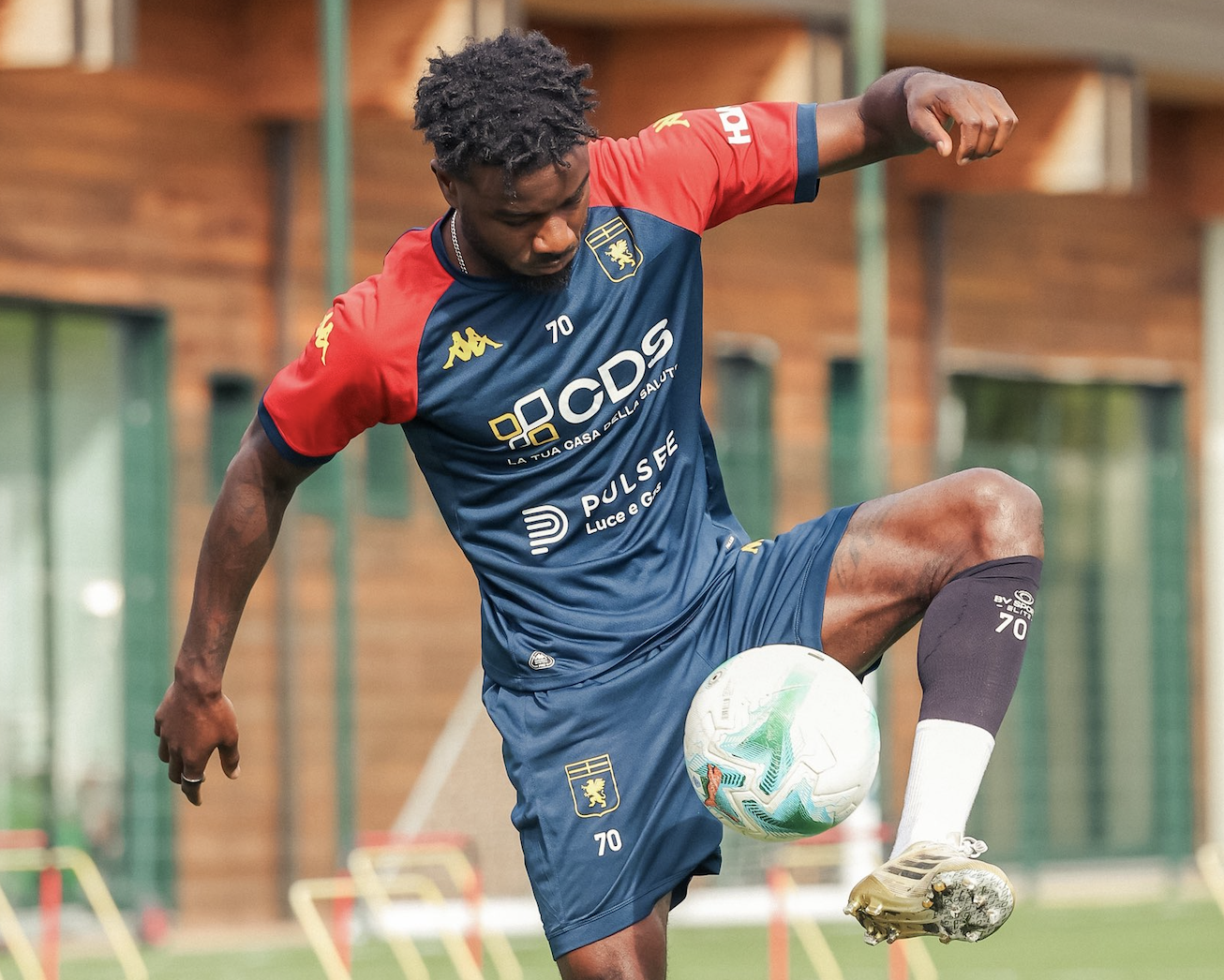 Cornet Genoa allenamento