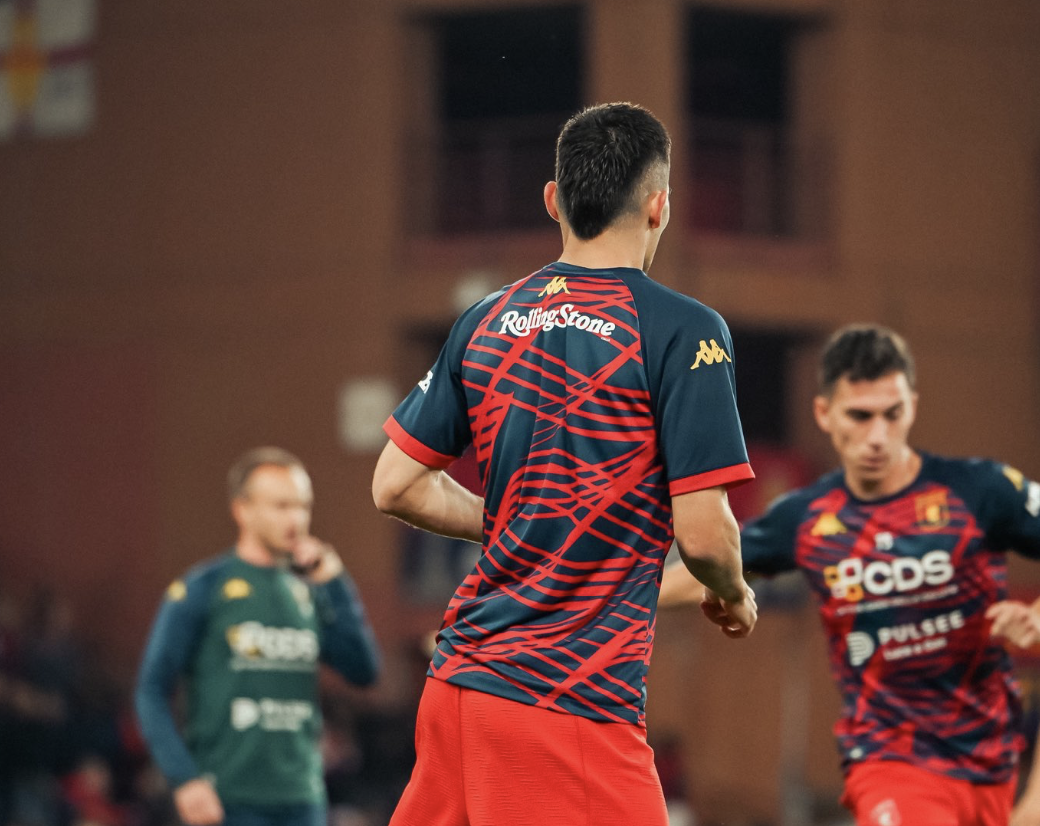 riscaldamento Genoa Lazio