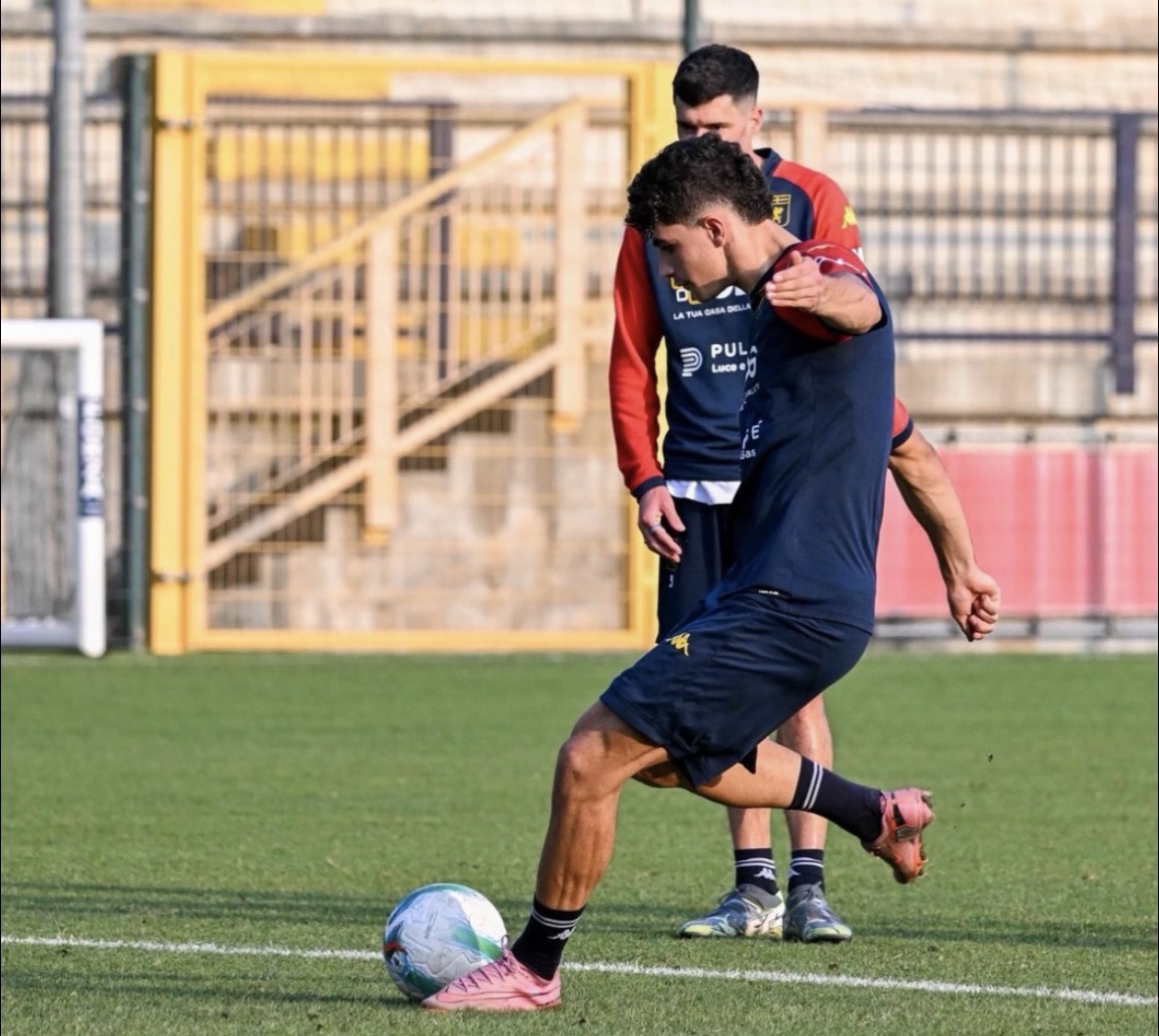Nuredini Genoa allenamento