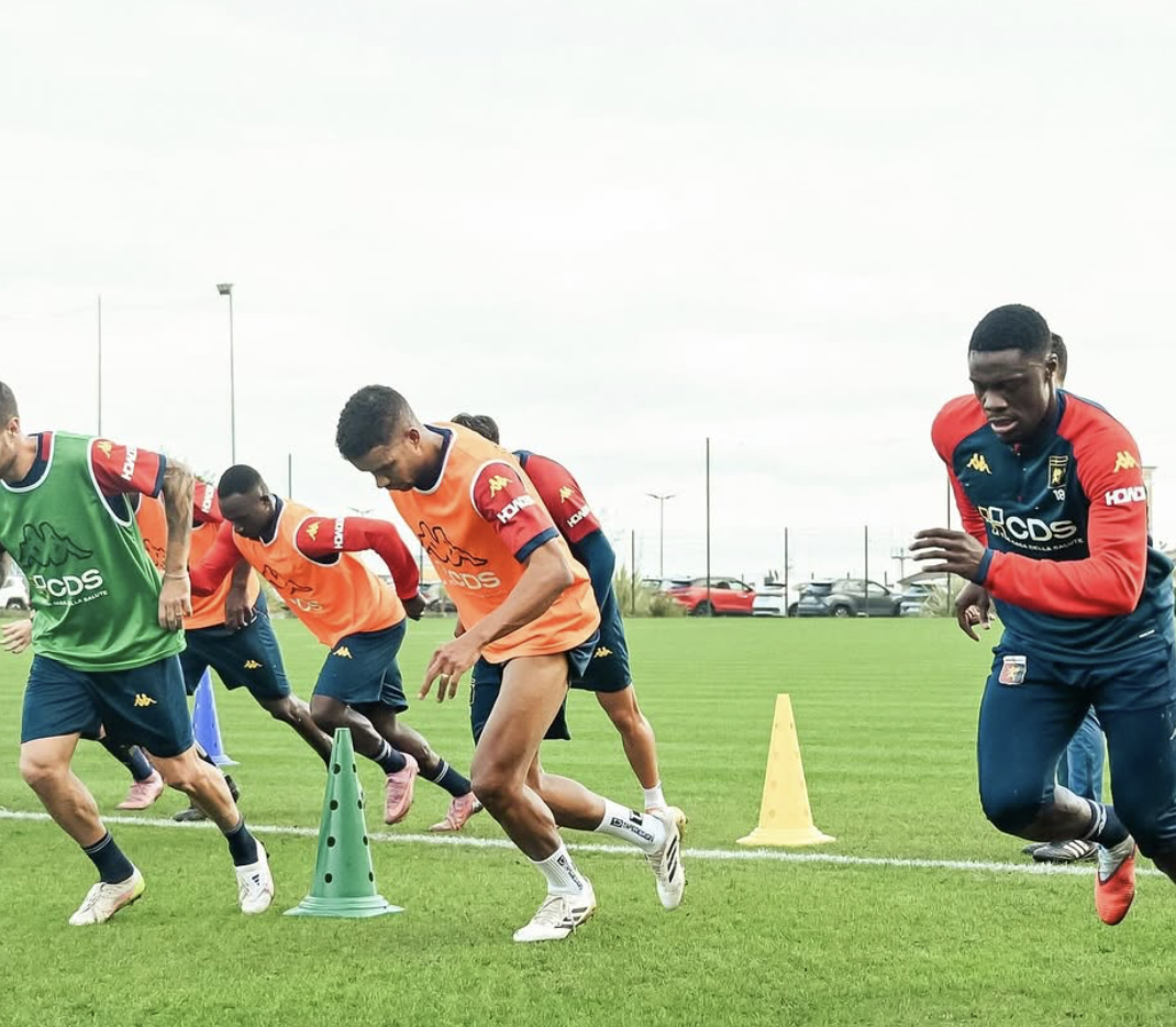 genoa allenamento