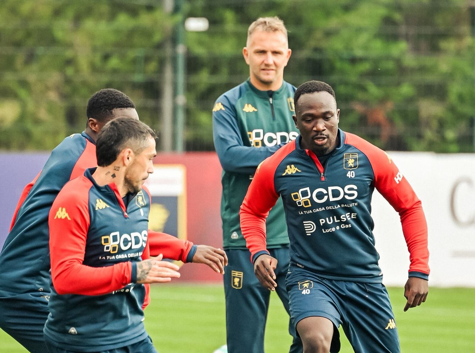 genoa allenamento Criscito