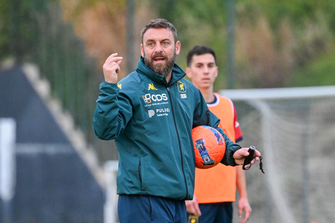 de rossi genoa allenamento