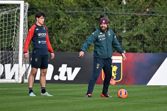De Rossi allenamento