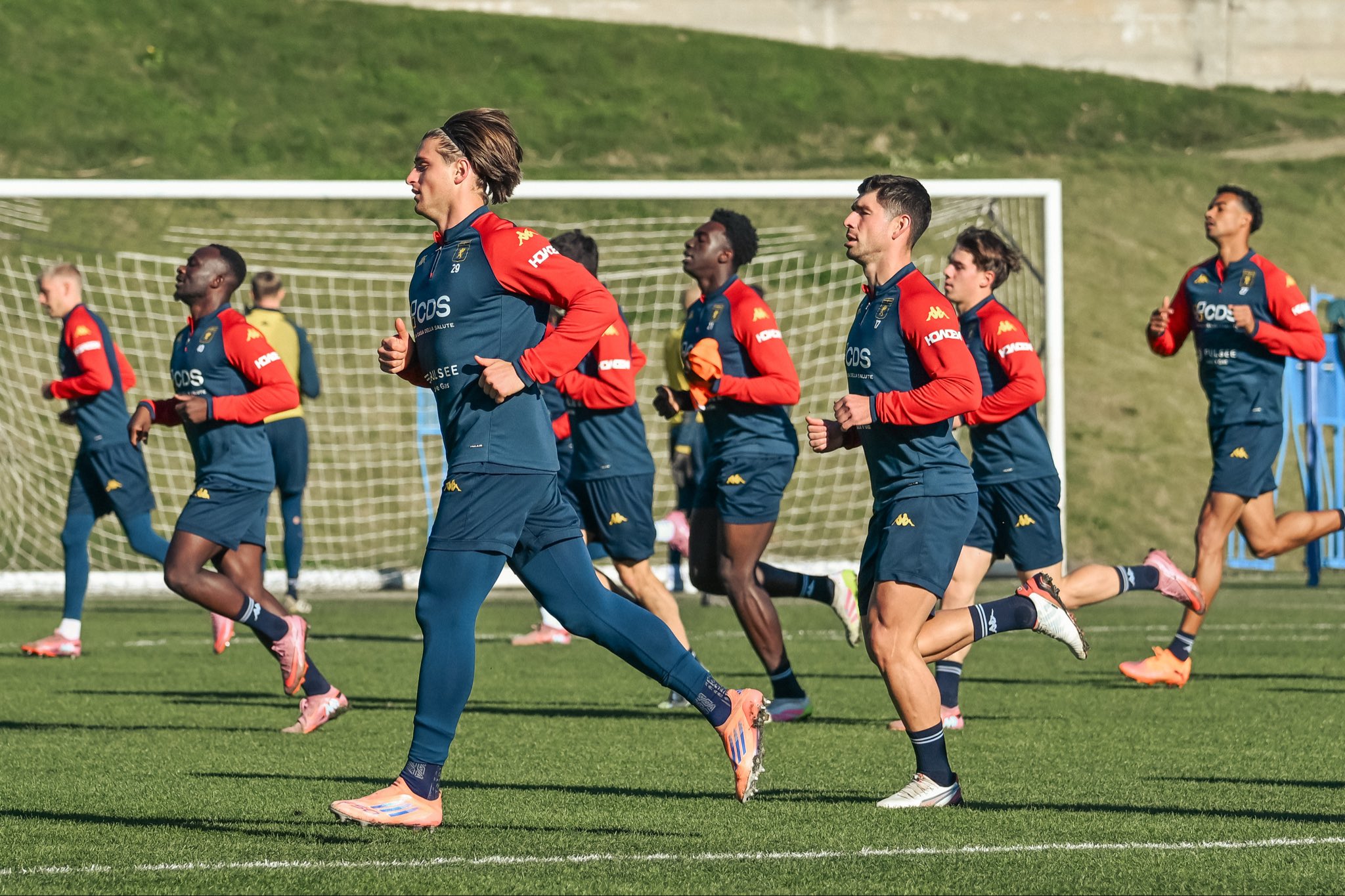 allenamento Genoa