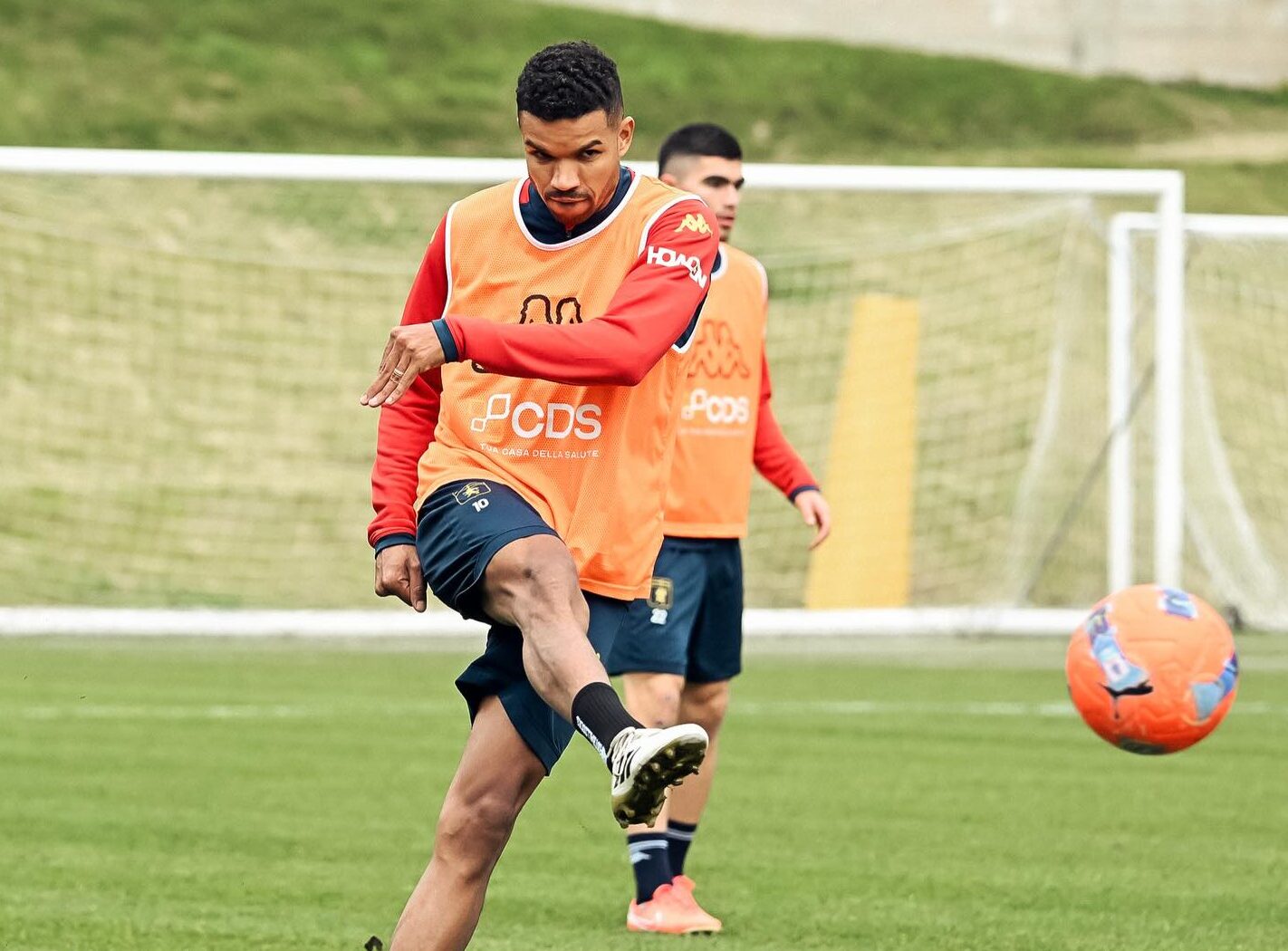 allenamento Genoa Messias