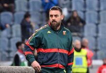 Atalanta-Genoa | De Rossi: “L’espulsione pesa molto, dobbiamo lavorare e migliorare”