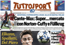 Rassegna Stampa | Genoa, Carboni destinato a tornare all’Inter. CdS: De Rossi insiste per Pisilli?