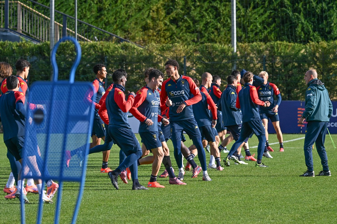 genoa allenamento