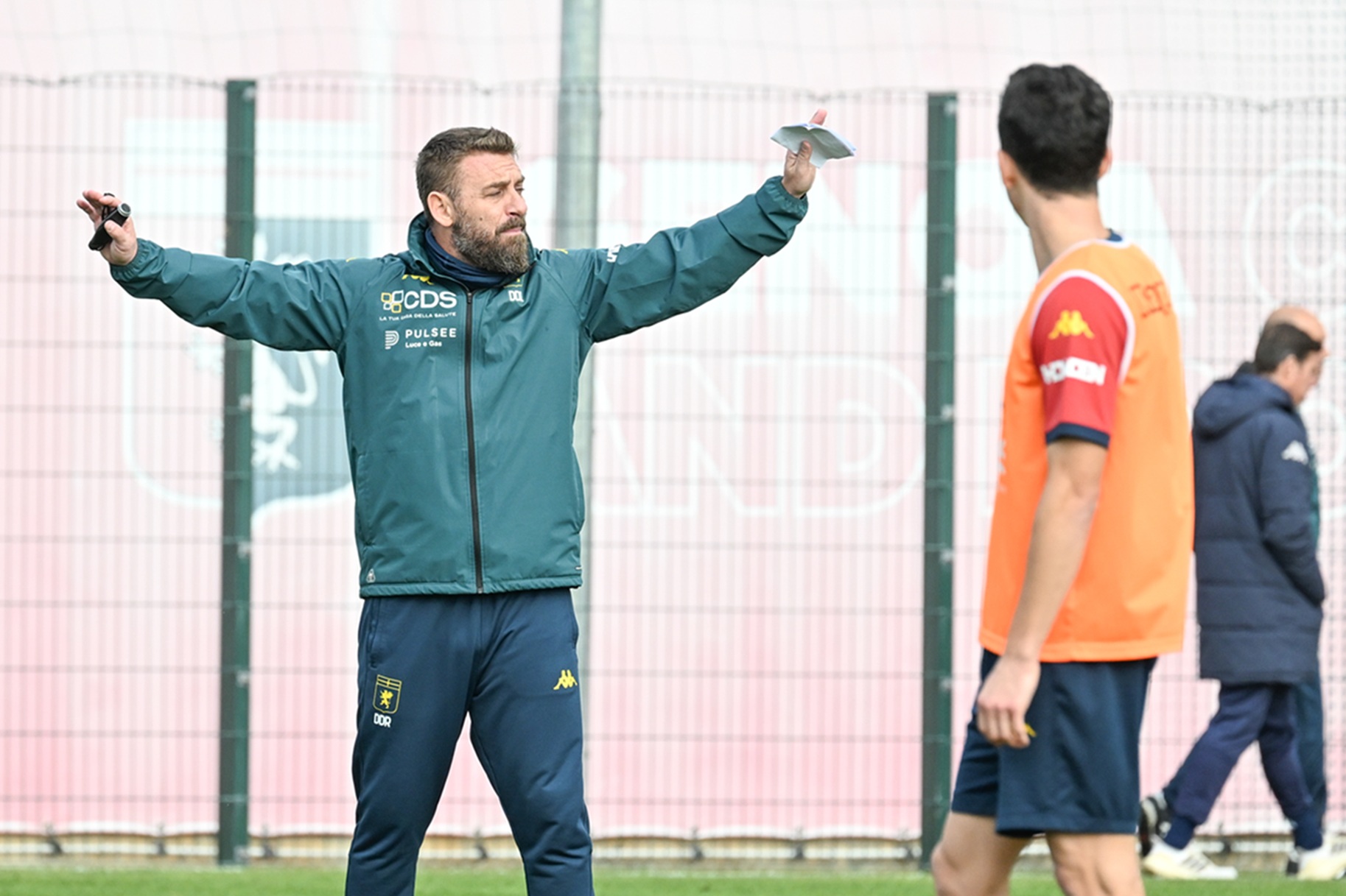 genoa allenamento De Rossi