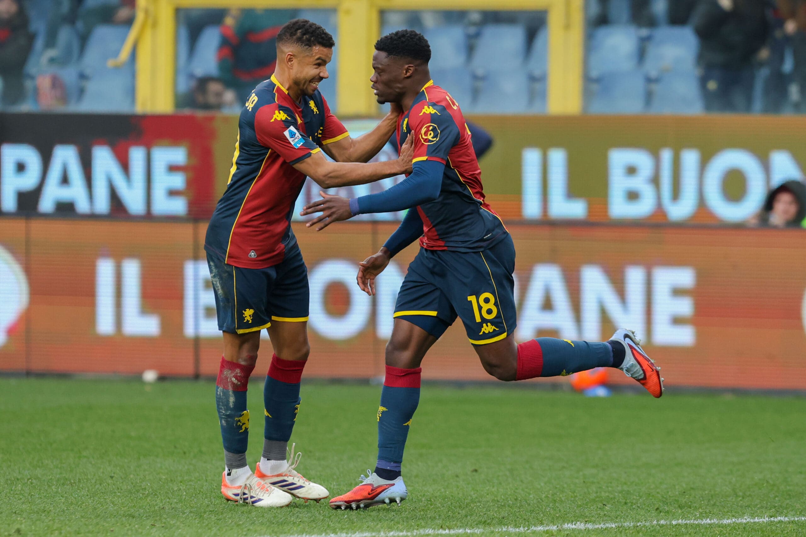 Genoa Bologna Messias Ekuban