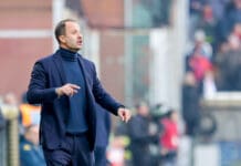 Genoa-Pisa | Gilardino: “Ringrazio i tifosi genoani per l’accoglienza, pareggio positivo”