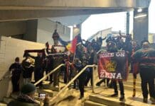 Parma-Genoa | Cinque club fuori Liguria hanno sostenuto il Grifone (e ripulito la curva a fine gara)