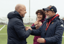 Genoa Women | Il CT azzurro Soncin assiste all’allenamento ad Arenzano