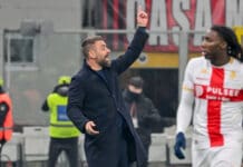 Milan-Genoa | De Rossi: “Pareggio giusto, ma quando una partita finisce così c’è amarezza”