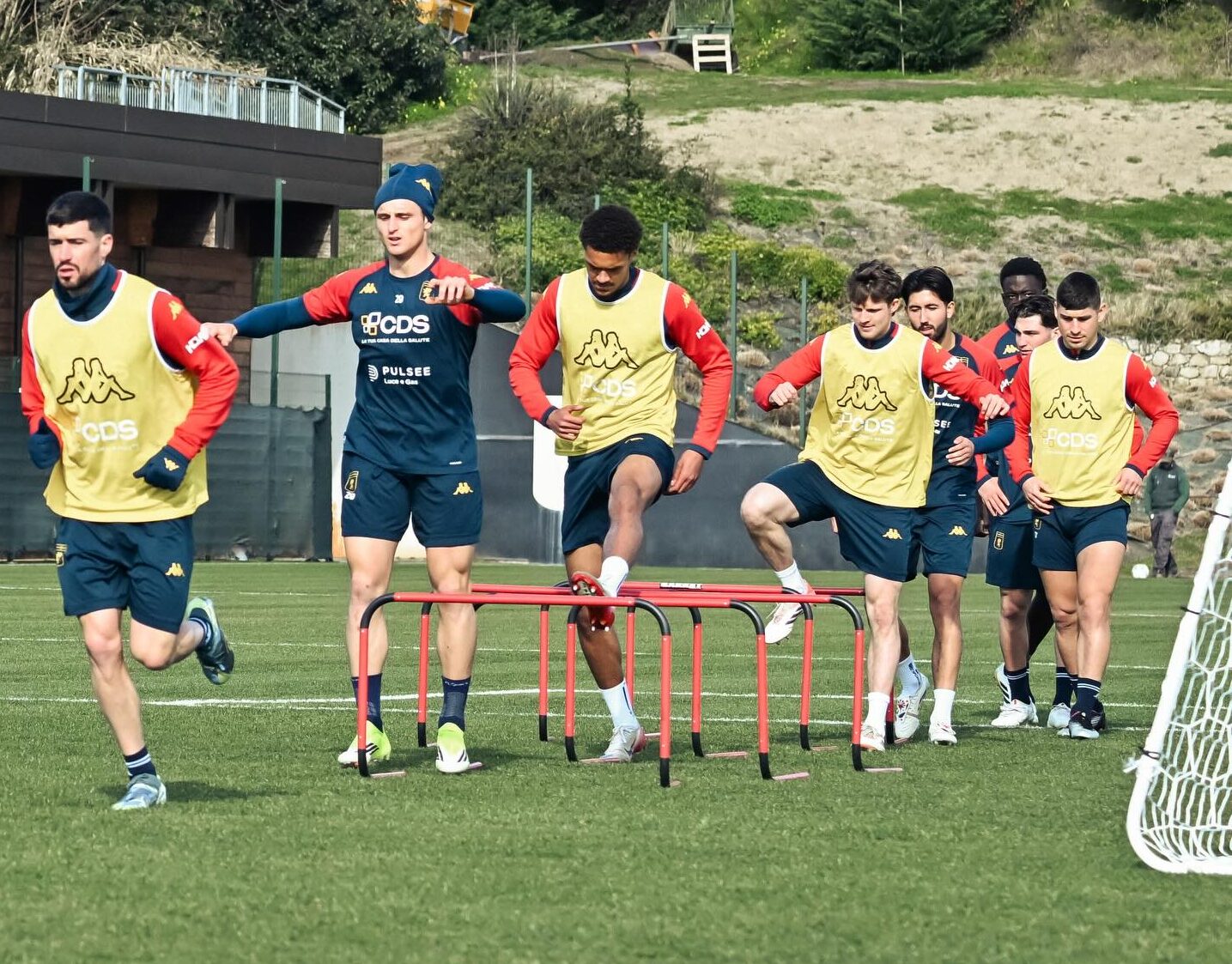 Genoa allenamento