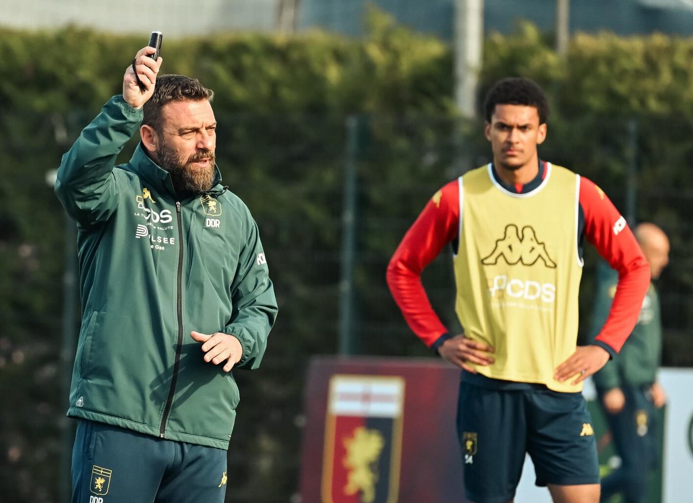 allenamento Genoa De Rossi