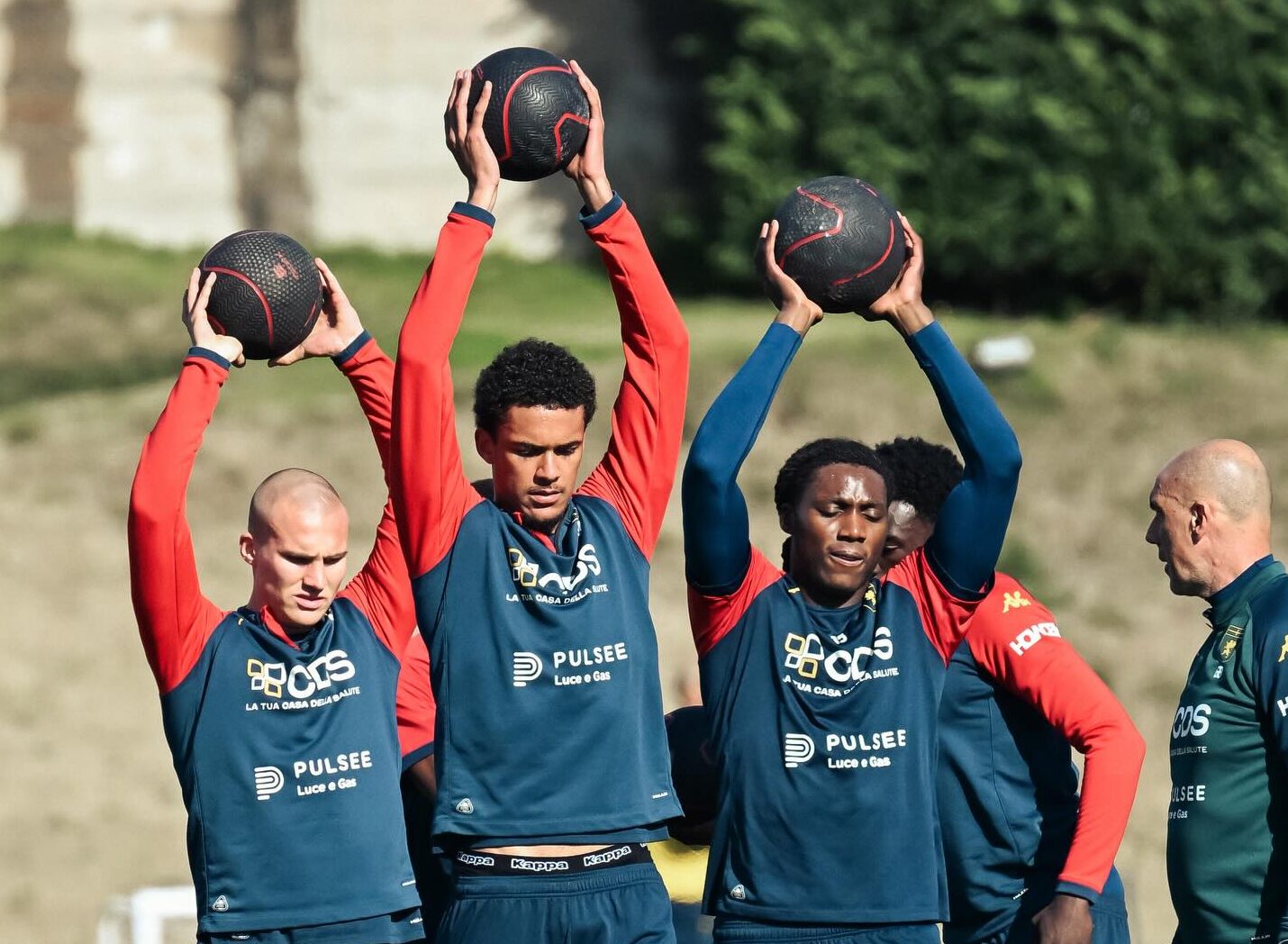allenamento genoa otto