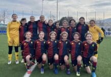 Genoa Women | I risultati del weekend. Quattro rossoblù terze con la Selezione Ligurnova