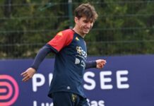 Genoa, ripresi gli allenamenti. Le condizioni di Baldanzi, Norton-Cuffy e Otoa