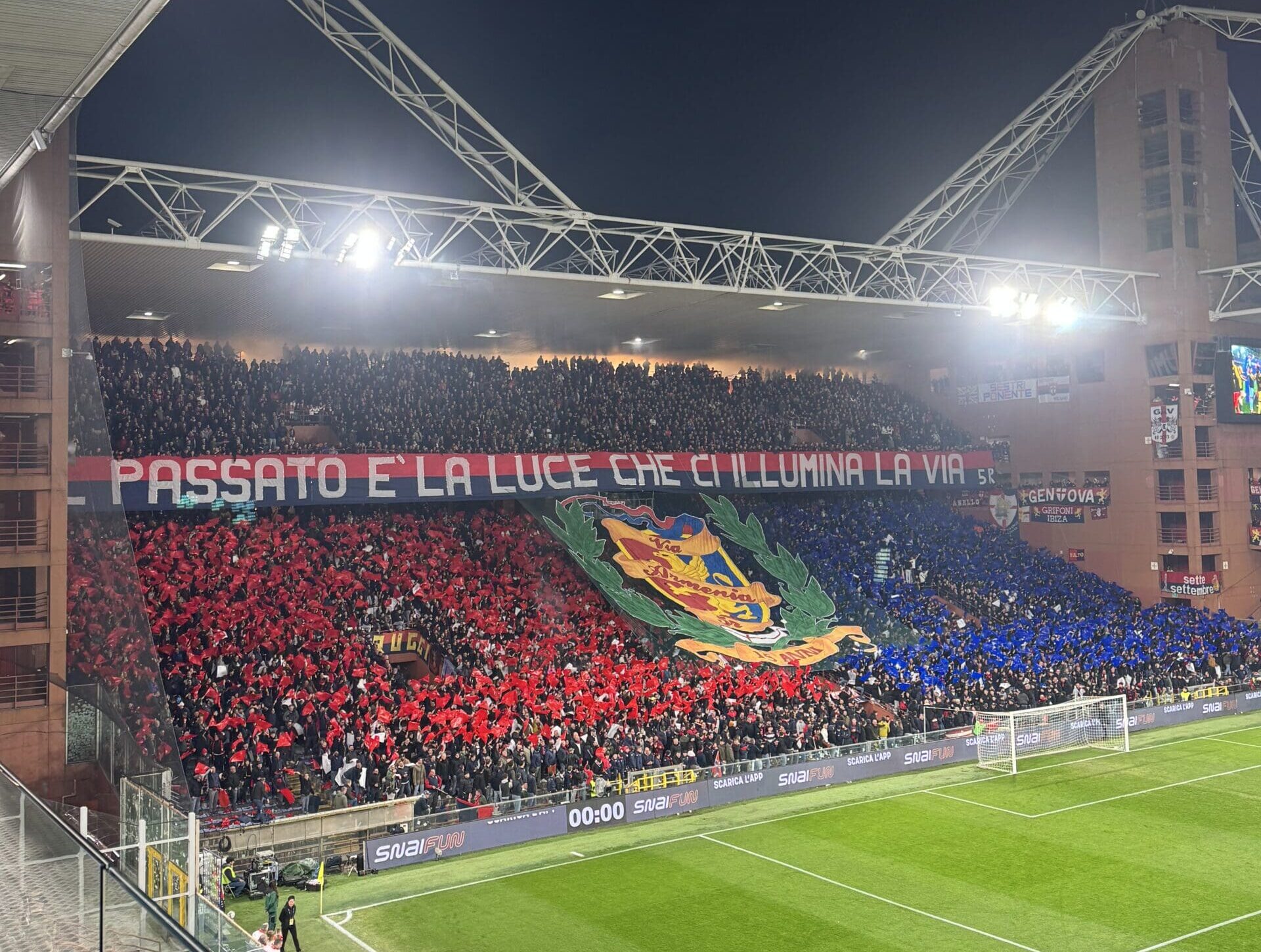 Genoa Udinese coreografia