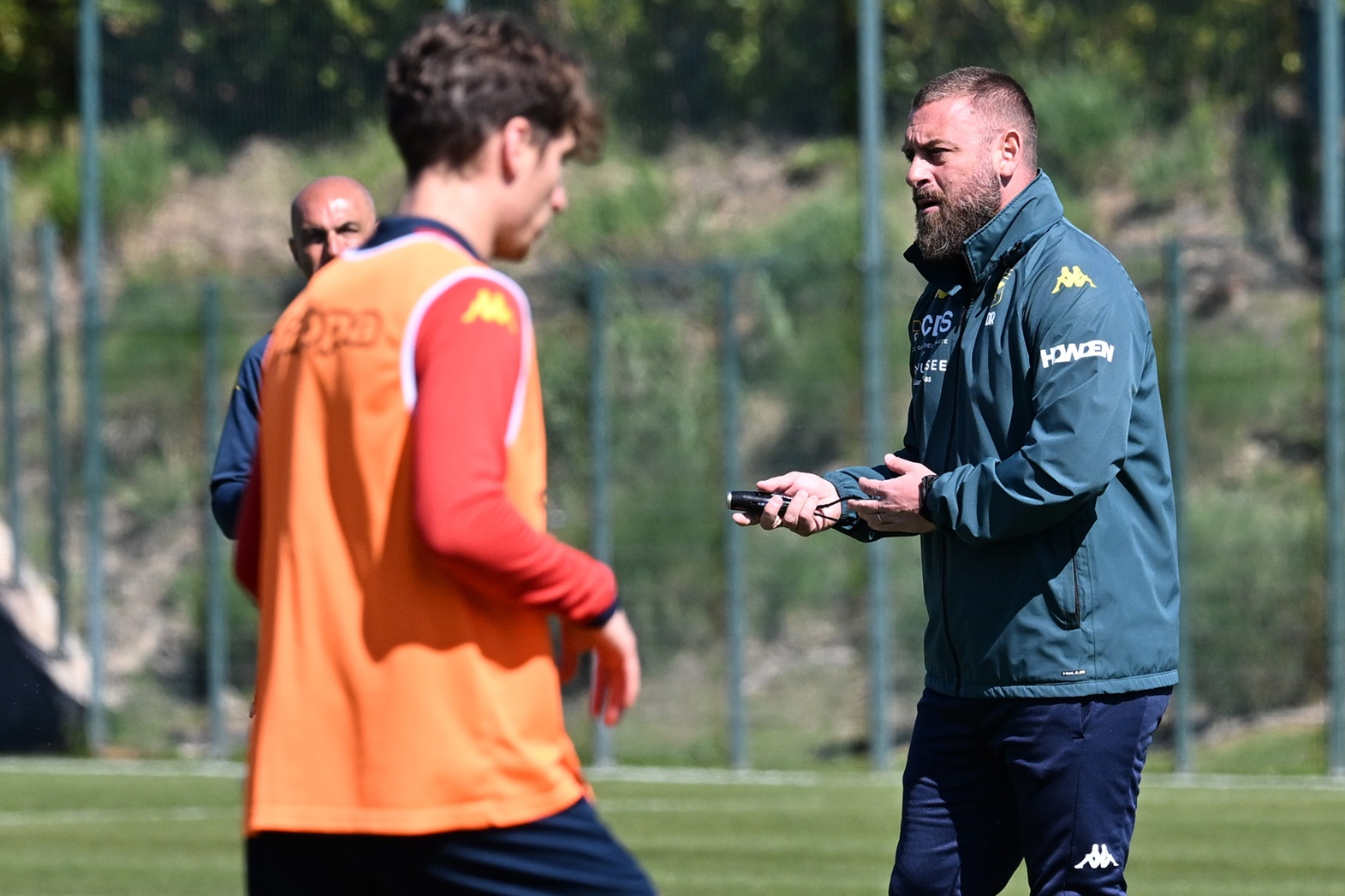 de rossi allenamento genoa