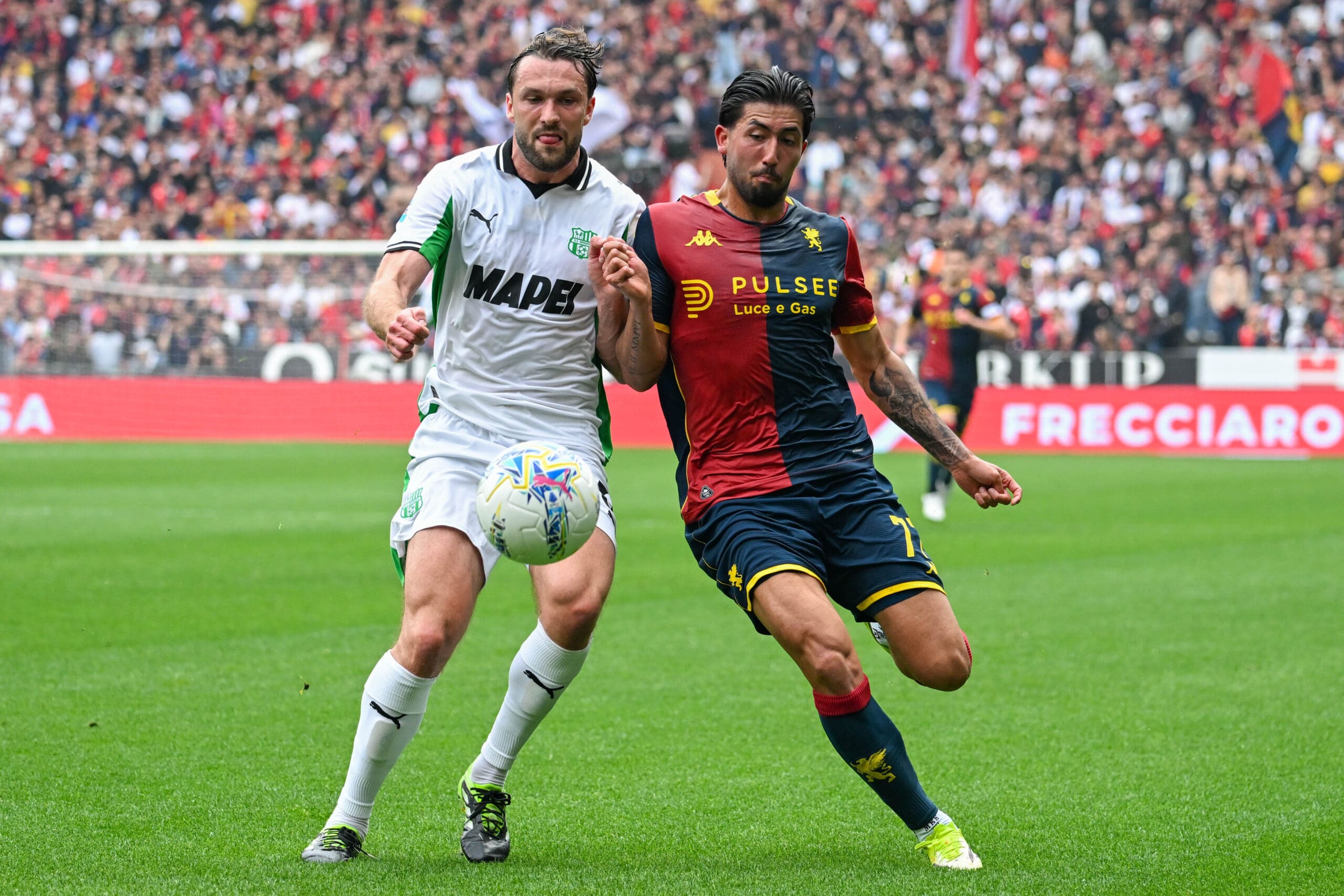 Genoa Sassuolo Ellertsson