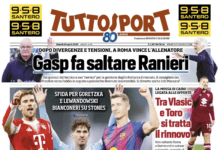 Rassegna Stampa | Genoa presenta il nuovo ritiro. Gasperini resta a Roma: se ne va Ranieri