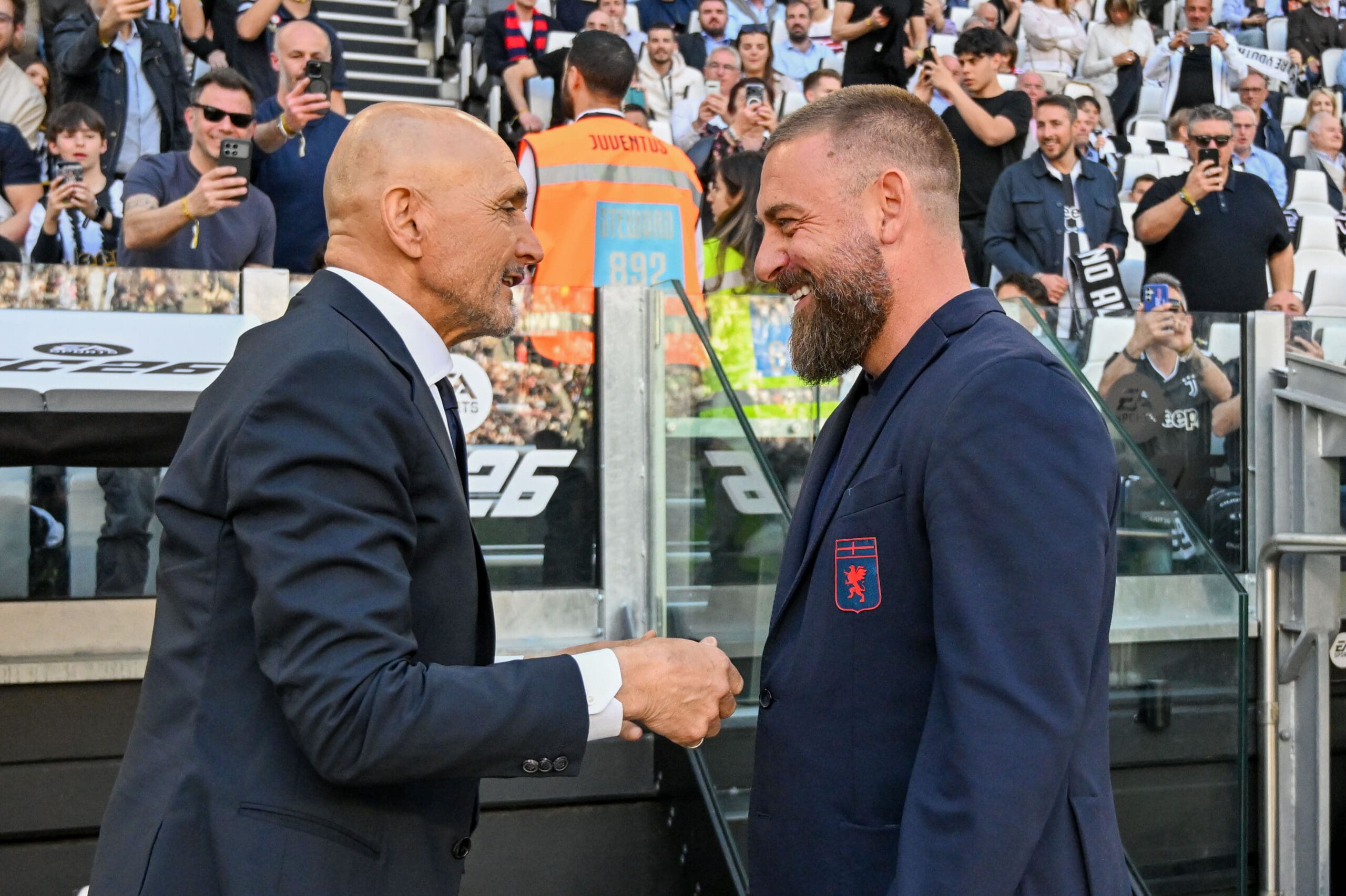 Juventus Genoa Spalletti De Rossi