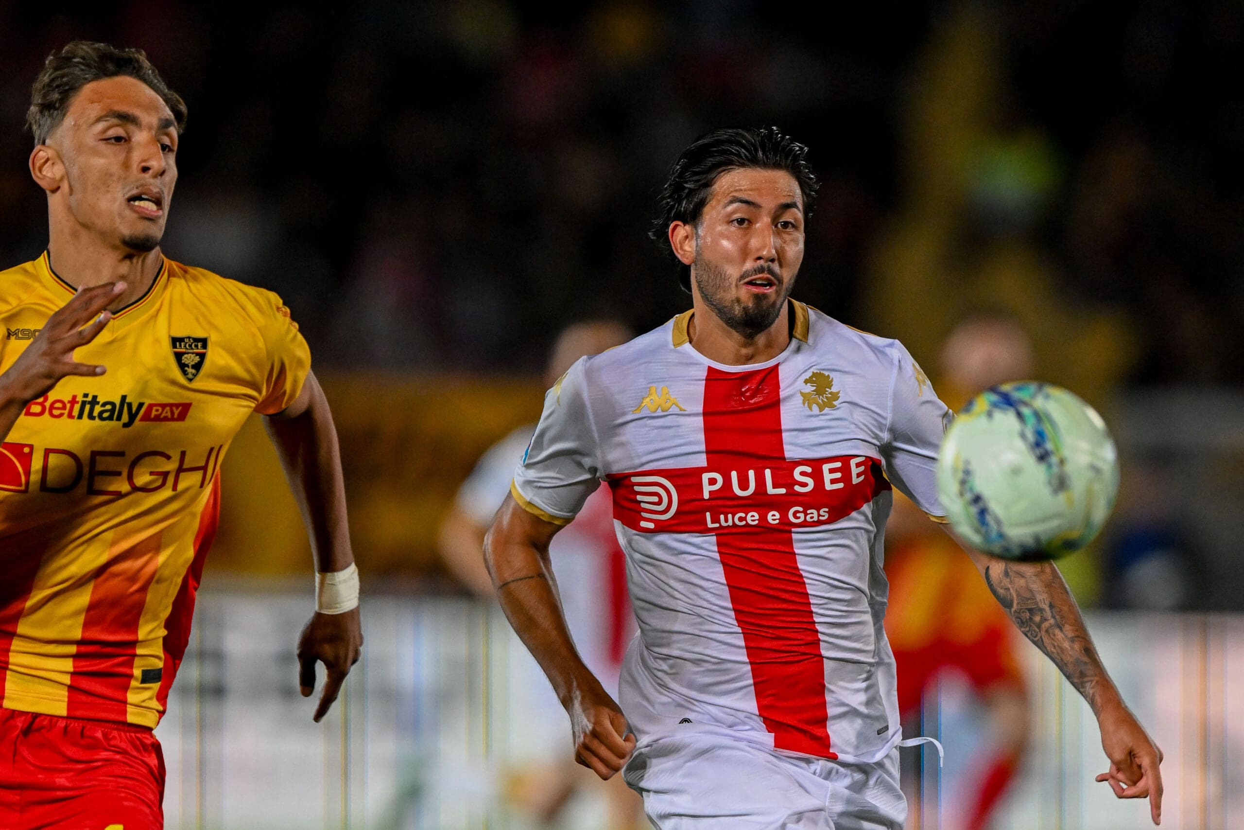Lecce Genoa Ellertsson