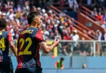 Genoa-Milan | Vasquez: “Il bacio alla fascia di capitano dice tante cose, voglio sempre aiutare la squadra”