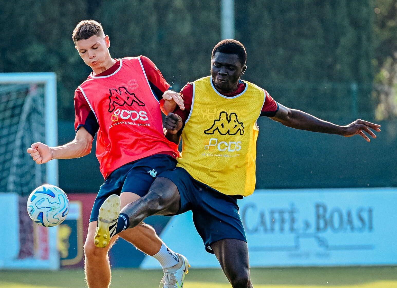 allenamento genoa havel Doumbia