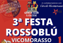 Genoa Club Sant’Olcese | Sabato 1 Agosto la Festa Rossoblù a Vicomorasso