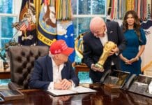Trump dance ballata da Lukaku e compagni