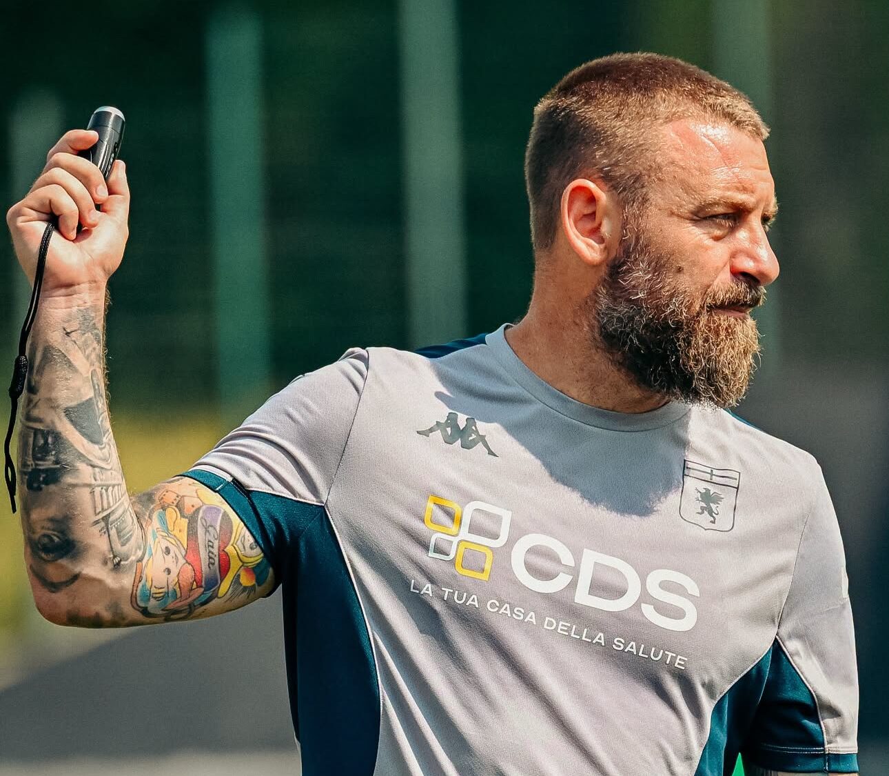 allenamento genoa de rossi