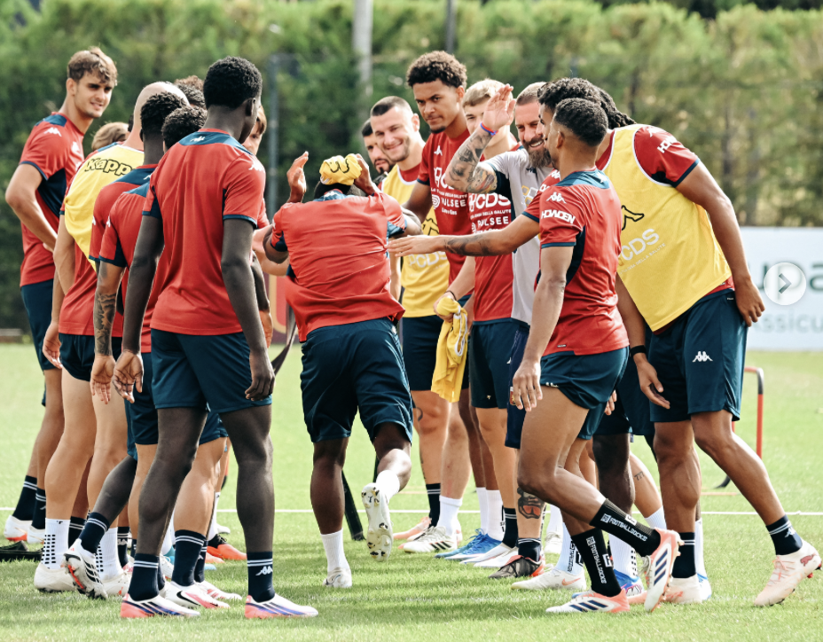 allenamento genoa