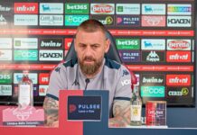 Lazio-Genoa | De Rossi: “Dobbiamo giocare alla pari contro queste squadre e portare a casa punti”